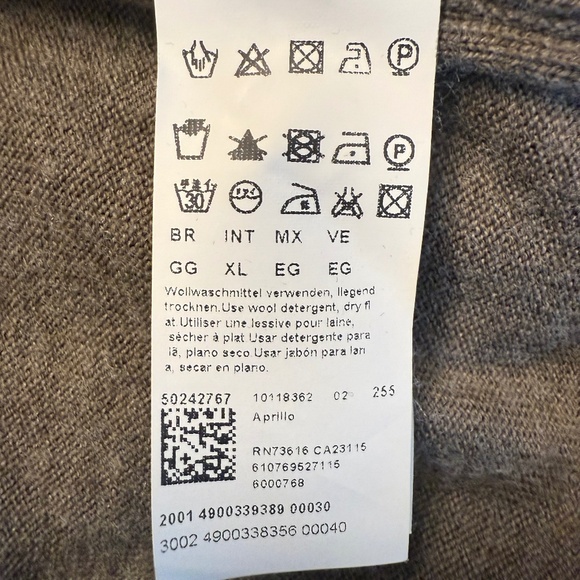 Hugo Boss Brown Cardigan Sweater - Picture 5 of 5